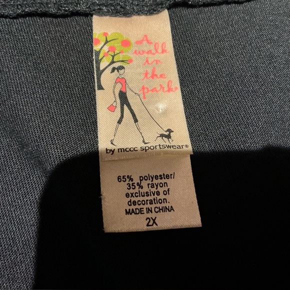 A Walk In The Park Black Cat Theme Open Cardigan 2X Art to Wear Layers Boho Rare - Picture 7 of 8